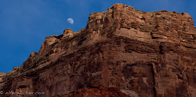 we got to observe a full lunar cycle, Grand Canyon of the Colorado, Chris Baer