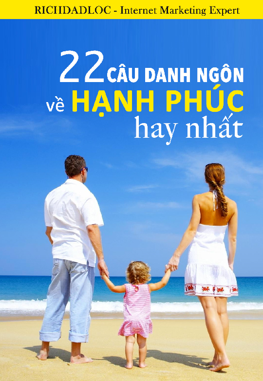 22 câu danh ngôn về hạnh phúc