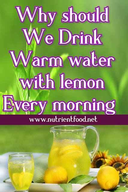 warm water with lemon