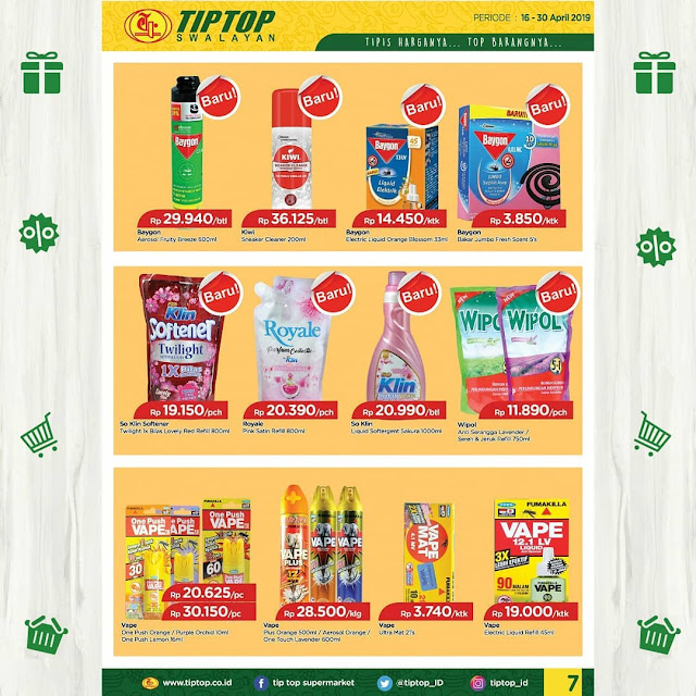 #TipTop - #Promo #Katalog Periode 16 - 30 April 20019