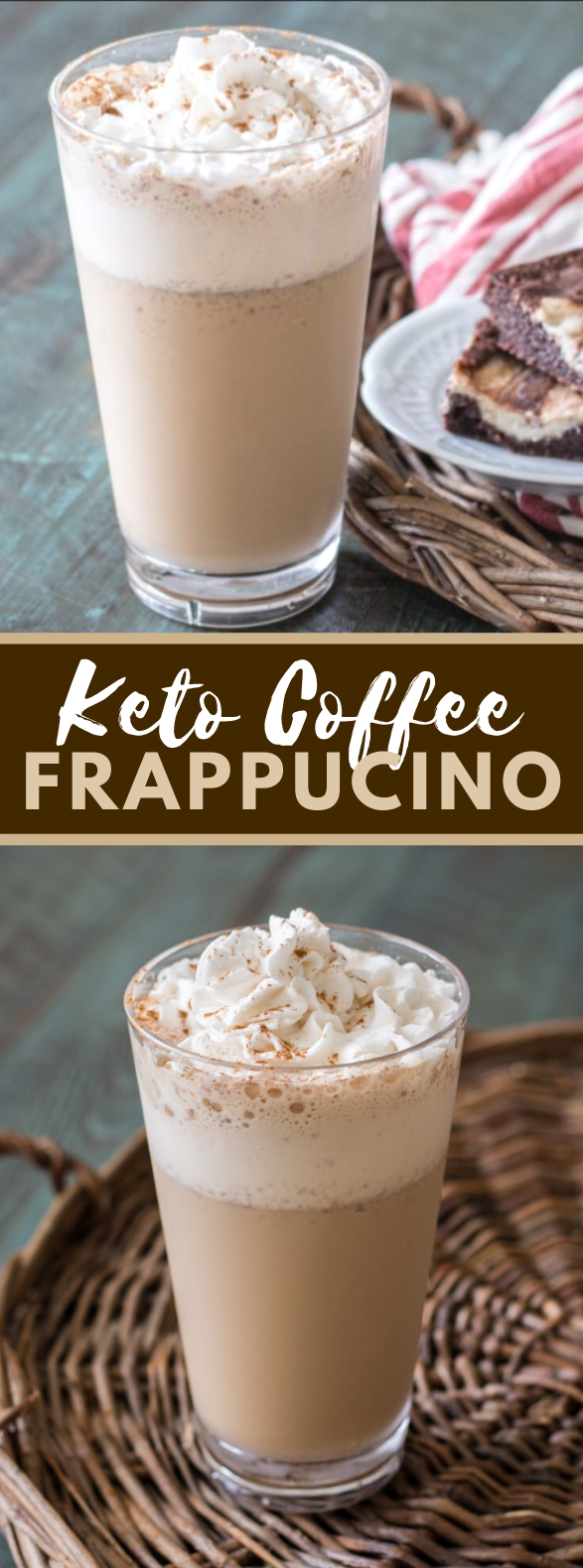 Keto Coffee Frappuccino (Starbucks Copycat) #drinks #lowcarb