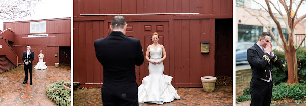 Annapolis MD Wedding at Naval Academy Chapel and Severn Inn by Heather Ryan Photography