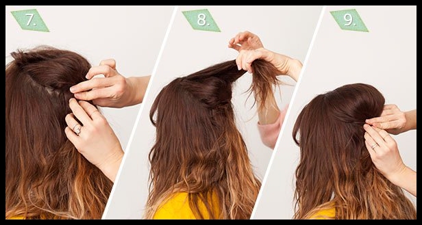 Bouffant-hair braiding tutorials
