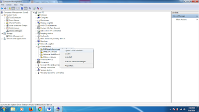 Cara mengecek driver yang belum terinstal pada windows 7