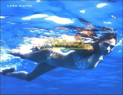 lara dutta in swimsuit