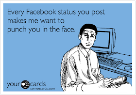 Annoying social media news feeds