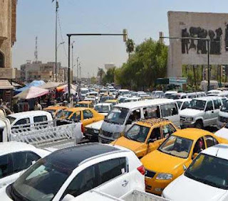 مقترح لتخفيف الزخم المروري في شوارع بغداد