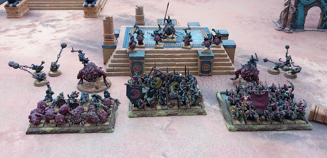 Warhammer The Old World batter report: Night Goblins vs Wood Elves, 1250pts