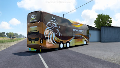 Mod Bus MAN Nusantara Gemilang Conqueror Gen 1 ETS2