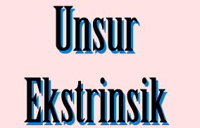 unsur ekstrinsik cerpen