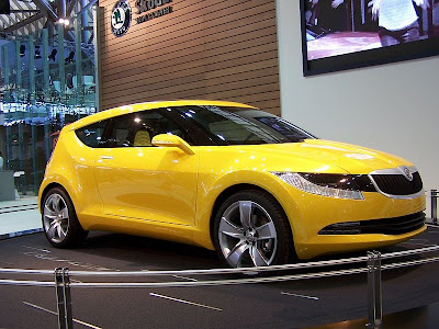 2011 The new Skoda model ' Skoda Joyster'