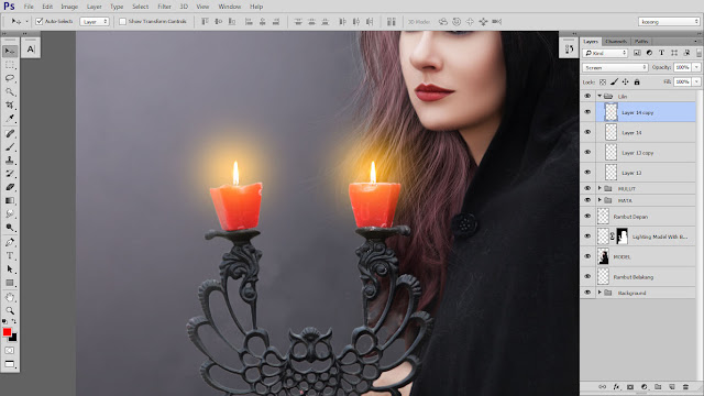 37 Design cover buku Novel dengan Photoshop CC part2