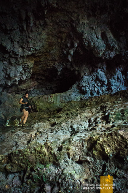 Rocky Surface of Suhot Cave in Dumalag, Capiz