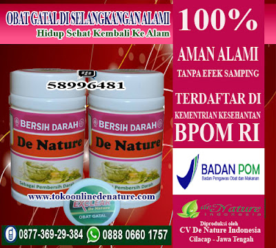 OBAT GATAL DI SELANGKANGAN ALAMI