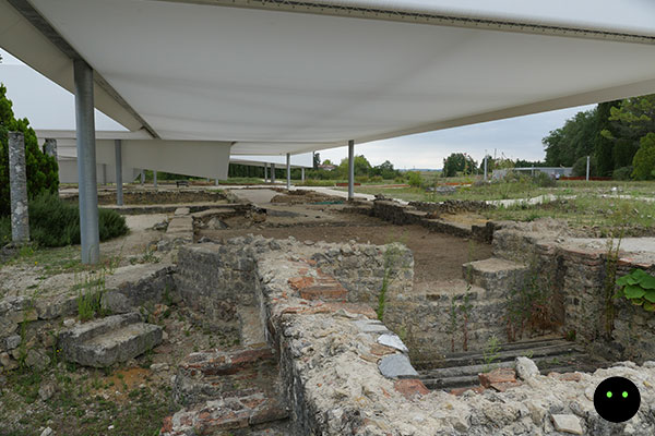 Villa de Séviac Montréal du Gers vue des thermes