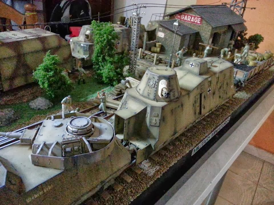 Kitter's Scale Models: 1/35 German Armoured Train Depot Diorama