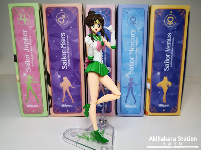 Review de las figuras S.H.Figuarts de Sailor Moon - Tamashii Nations