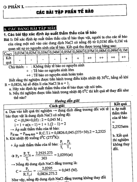 Phương pháp giải các dạng bài toán xác suất sinh học bằng máy tính cầm tay - Sách 123 Full
