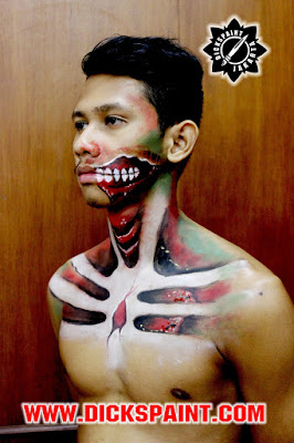 face painting horror jakarta