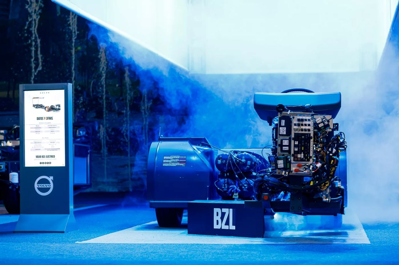 Chasis Volvo BZL eléctrio
