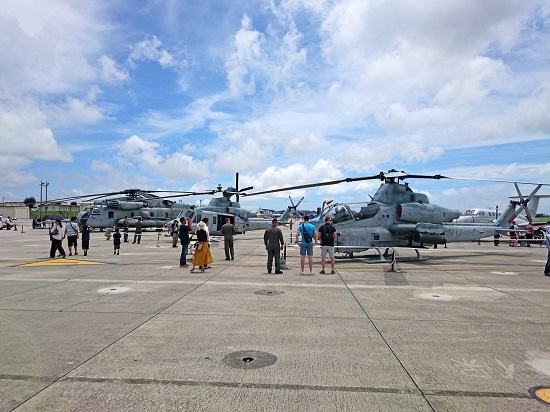 AH-1Z VIPER・UH-1Y VENOM・CH-53E SUPER STALLIONの写真