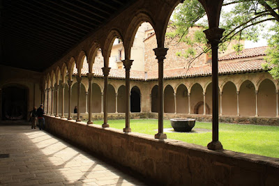 Gothic cloister of Sant Joan de les Abadesses monastery