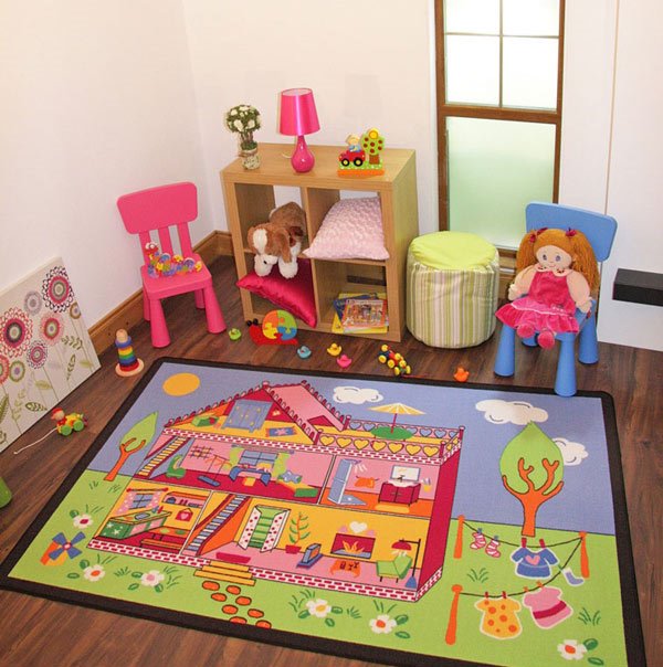 Karpet Lucu dan  Cantik untuk Anak Rancangan Desain Rumah 