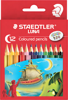 Staedtler Luna Triangular coloured dan watercoloured