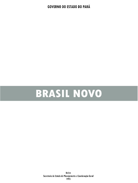 REVISTA NOVOS MUNICÍPIOS PARAENSES -  MUNICÍPIO DE BRASIL NOVO - 1993