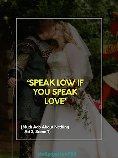 william shakespeare love quotes in english