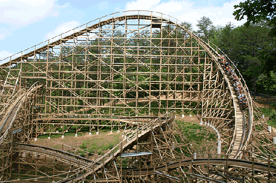 Thunderhead at Dollywood Speed Height Compare Roller Coasters