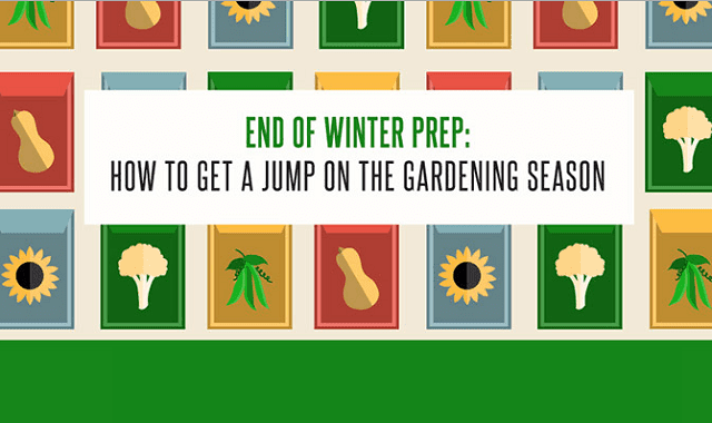 End of Winter Prep How to Get a Jump on the Gardening Season