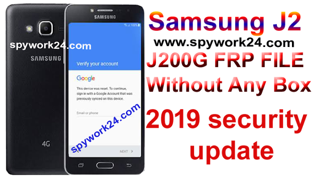 Samsung-J2-Google-Account-Remove