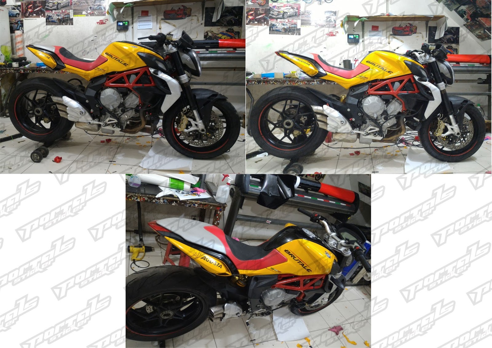 Jasa Cutting Sticker Motor Jakarta Selatan Modif Sticker