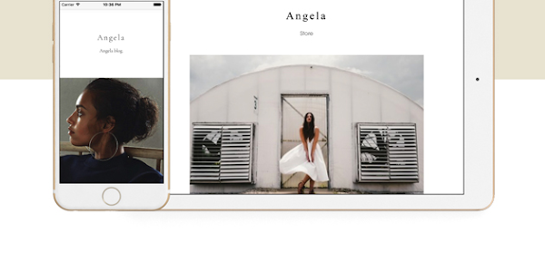 Angela New Premium Tumblr Theme