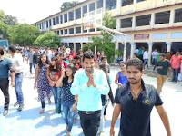 election realy in mbpg college haldwani, Devendra negi