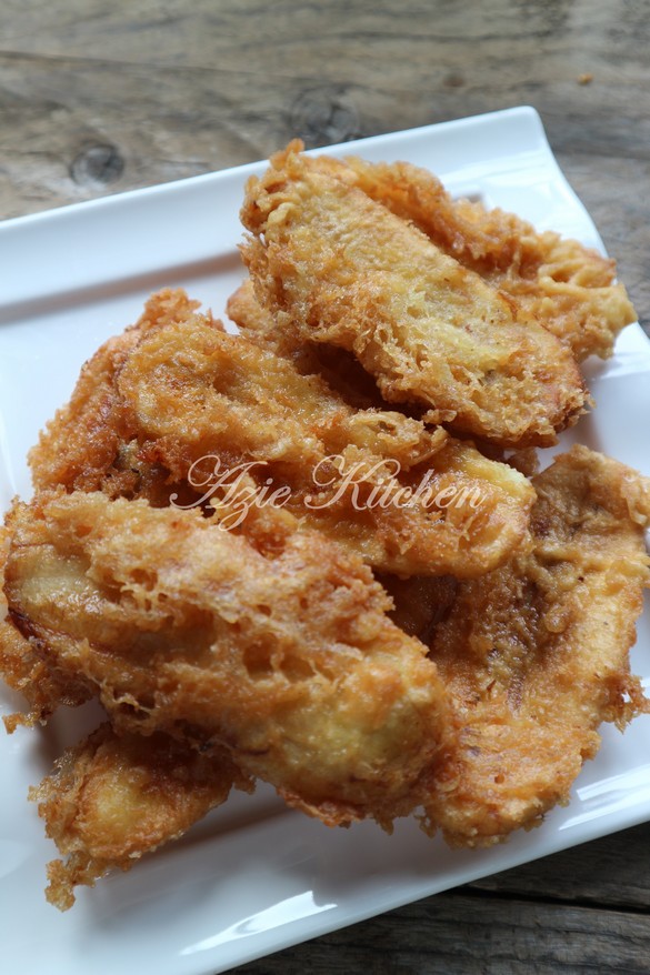 Pisang Goreng Rangup Yang Sedap Azie Kitchen