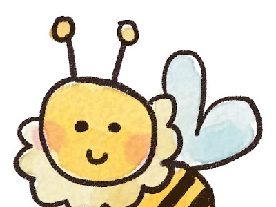 √100以上 蜜蜂 イラスト かわいい 105832