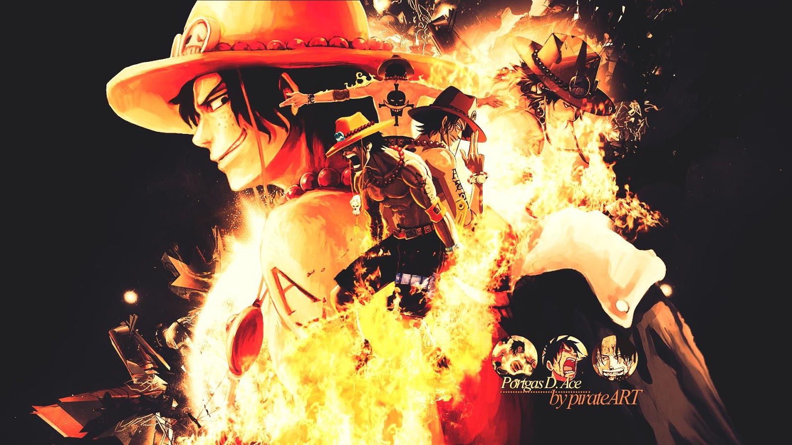 7 Wallpaper One Piece Portgas D Ace HD Terbaru 2016 Iniwallpaperkami