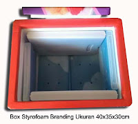 box styrofoam untuk usaha es krim bergambar sedang