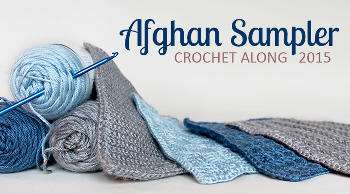 Vertical Ribs: Square 4 (April) of the 2015 Afghan Sampler -- Crochet along and have a finished blanket at the end of the year! | The Inspired Wren