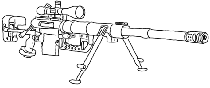 intervention sniper rifle mw2. Intervention Sniper Rifle,