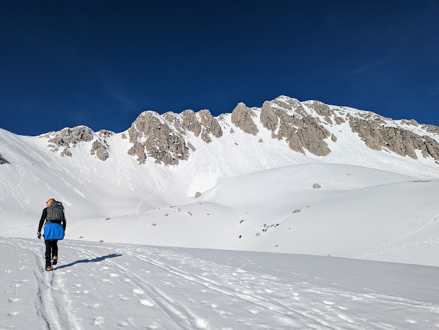 Verso i canali del Terminillo