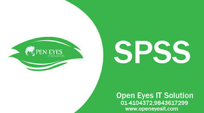 SPSS Training in Baneshwor Kathmandu Nepal || Open Eyes IT Solution