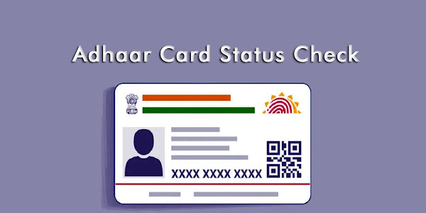 How to Check Aadhaar Card Status Online