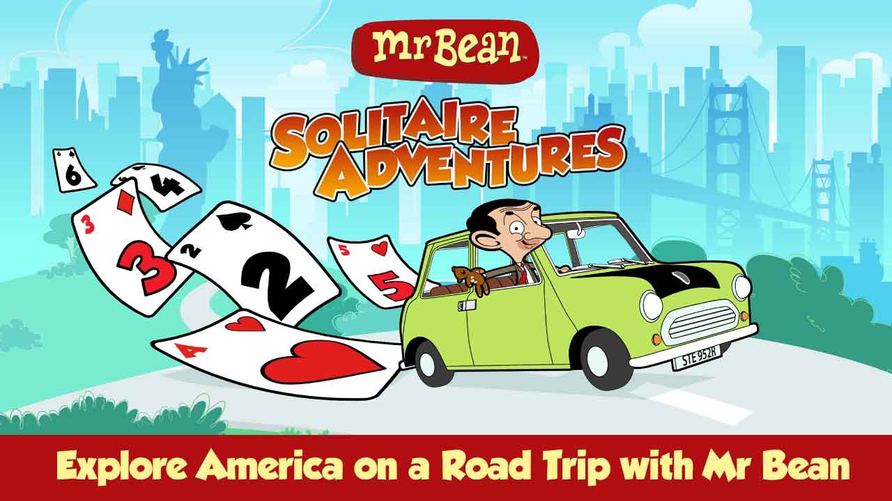 Mr. Bean Solitaire Adventure 3 HTML 5 Games