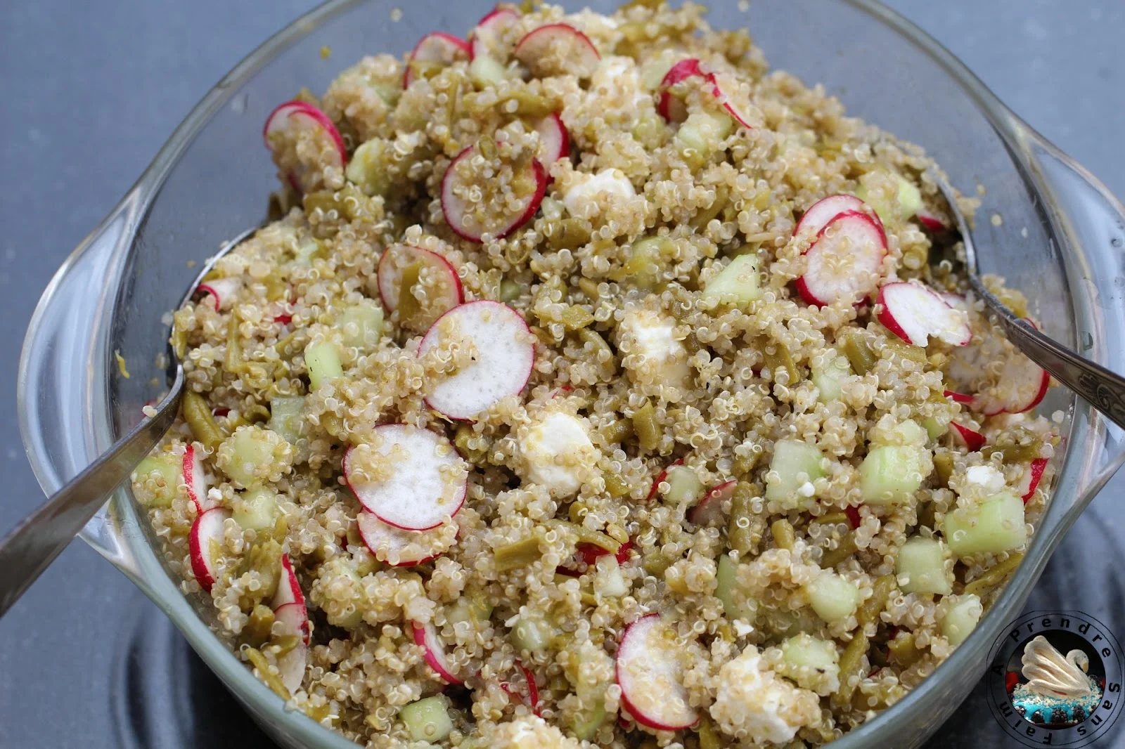 Salade de quinoa aux légumes et feta