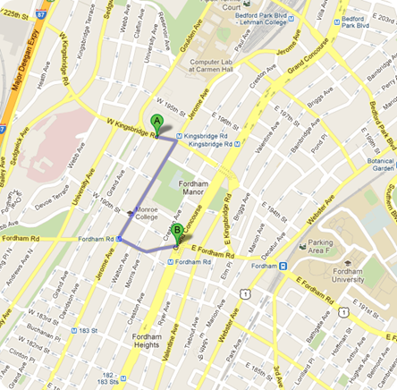 Bronx Map