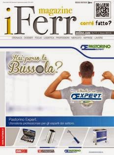 iFerr Magazine 17 - Settembre 2014 | CBR 96 dpi | Mensile | Professionisti | Distribuzione | Tecnologia | Ferramenta
iFerr Magazine la nuova rivista dedicata al mondo della ferramenta e degli ambienti ad essa connessi.