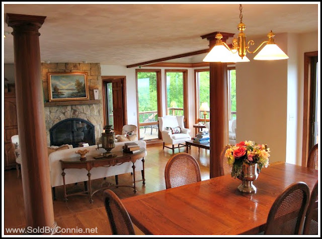 The formal dining room of this home for sale in the Fox Chapel area school district can easily accommodate 12 guests.